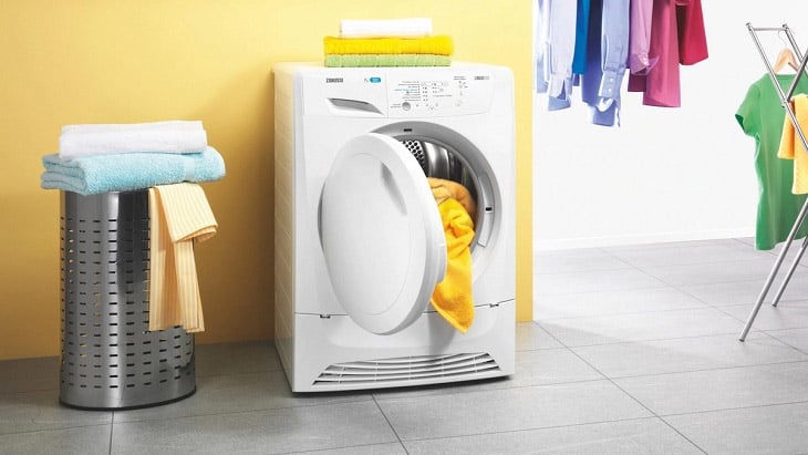 Máy giặt đặt không cân bằng