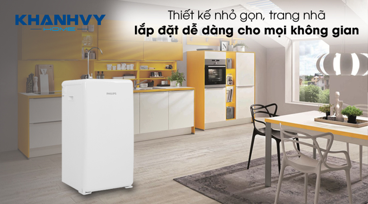 Máy lọc nước Philips RO Thế Hệ Mới ADD8960 sử dụng công nghệ lọc nước RO chất lượng với hệ thống 8 lõi lọc hiệu quả