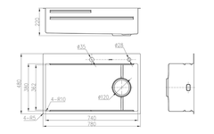 Chậu rửa bát Jomoo 06203-BZ-1