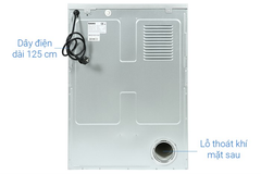 Máy sấy thông hơi Galanz DV-80T5C(S) 8kg