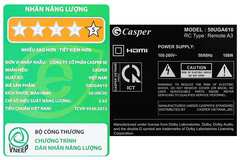 Tivi Casper 50UGA610 50 inch 4K Ultra HD