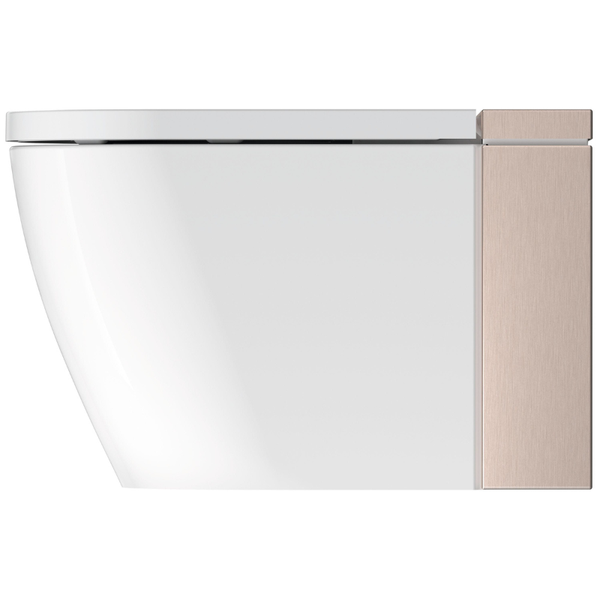 Bồn cầu điện tử Duravit 620000022500320 dòng sensowash I plus - màu vàng hồng