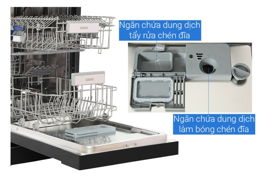 Máy rửa chén Galanz W45A3A401S-0E1(B)