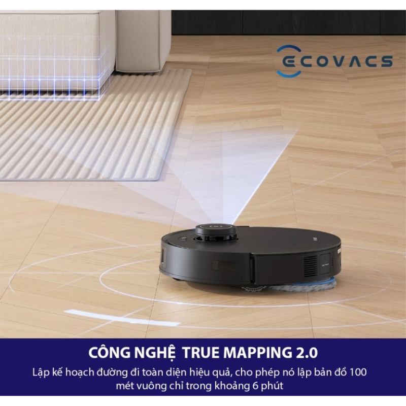 Robot hút bụi Ecovacs T30S COMBO