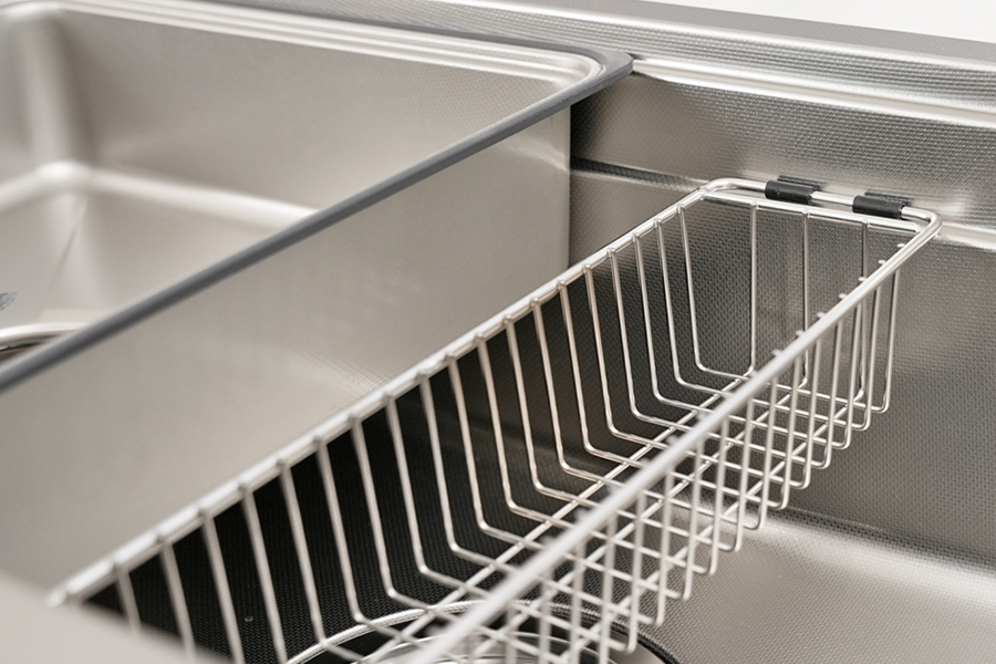 Chậu rửa bát Konox KN8751TS Dekor 1 hố chống xước Workstation Sink