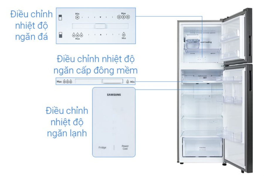 Tủ lạnh Samsung RT35CG5424B1SV 348 lít