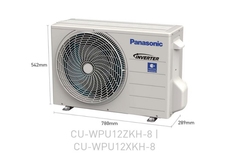 Máy lạnh Panasonic CU/CS-WPU12ZKH-8 Inverter 1 chiều 11.900 BTU 1.5HP