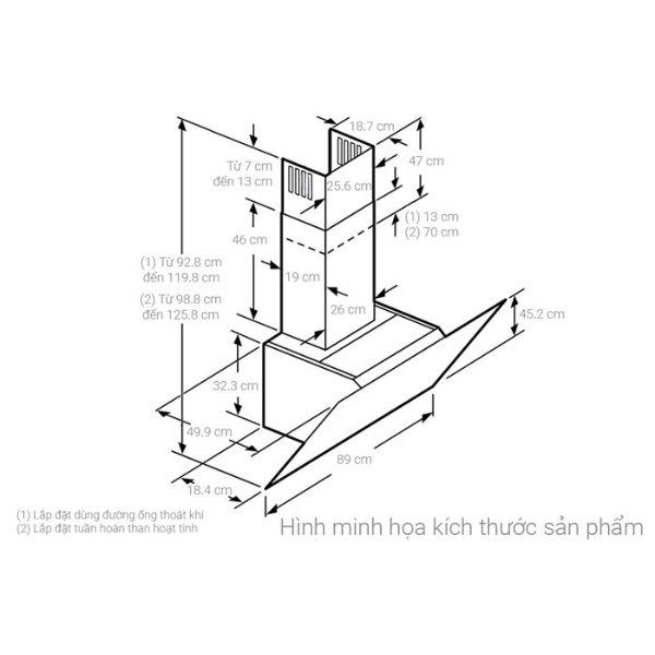 Máy hút mùi Bosch DWK97JQ60B