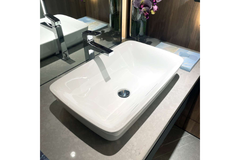 Chậu lavabo Toto PJS06WE#GW đá cẩm thạch nhân tạo đặt bàn