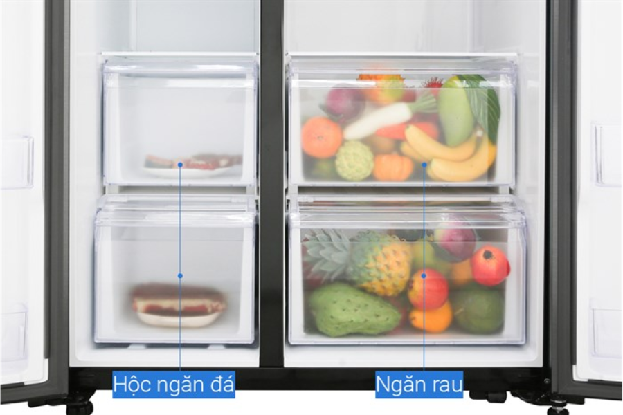 Tủ lạnh Samsung RS62R5001B4/SV 655 lít