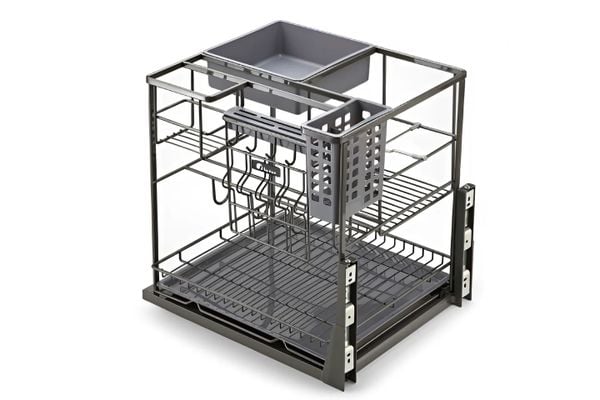 Kệ gia vị,dao thớt, chai lọ Vickini  - 14822 14822.300