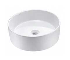 Chậu Lavabo Moen BC9903-140 đặt trên bàn hình tròn