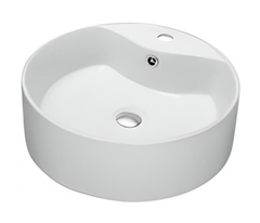 Chậu Lavabo Moen BC9903-144 đặt trên bàn hình tròn
