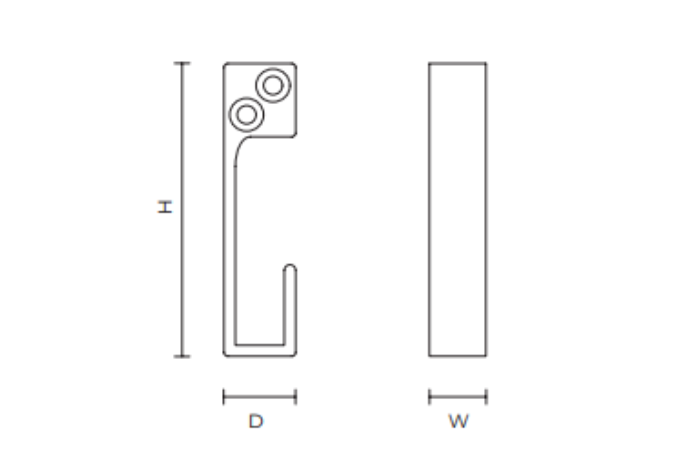 Giá đỡ thanh treo quần áo Vickini 18704.001