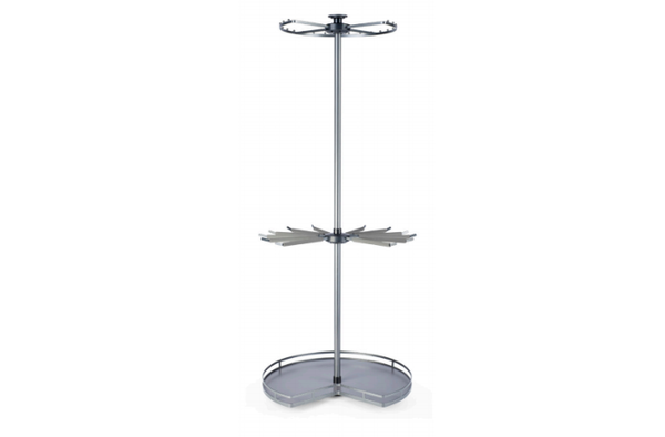 Kệ góc treo đồ 3 tầng xoay 360 độ Vickini 18209.800