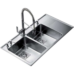 Chậu rửa inox TEKA FRAME 2B½D 40180551