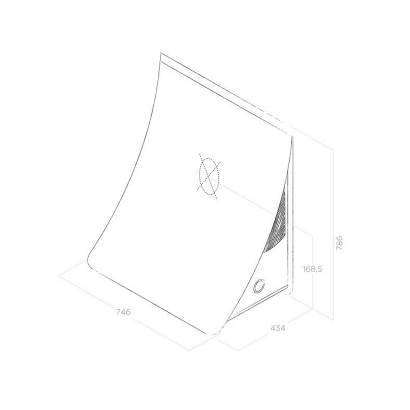 Máy hút mùi Elica NUAGE DRYWALL/F/75 PRF0096484
