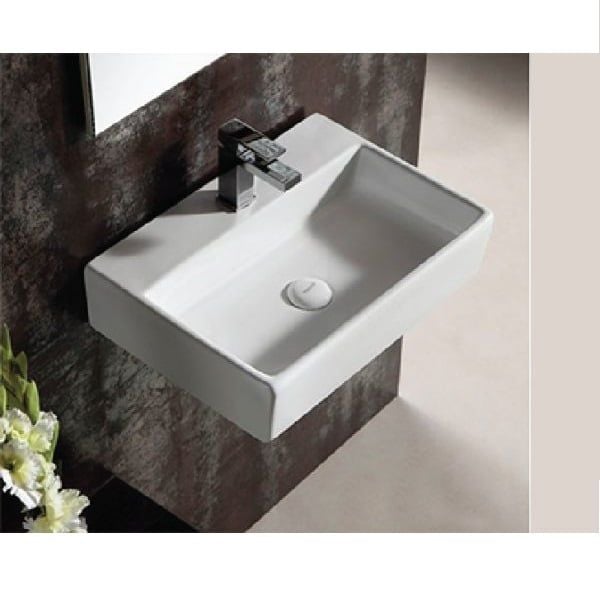 Chậu lavabo Atmor AT414 treo tường
