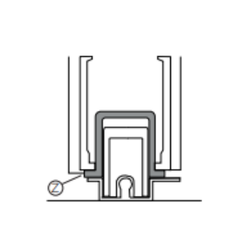 ADAPTER PROFILE1 SIL.POL 3M Hafele 403.75.440