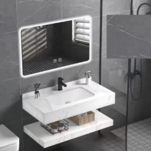 Bộ Lavabo bàn đá Proxia PR-001 nhám