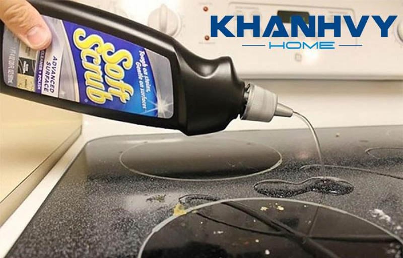 Nước làm bóng kính chuyên dụng cho mặt kính bếp điện từ