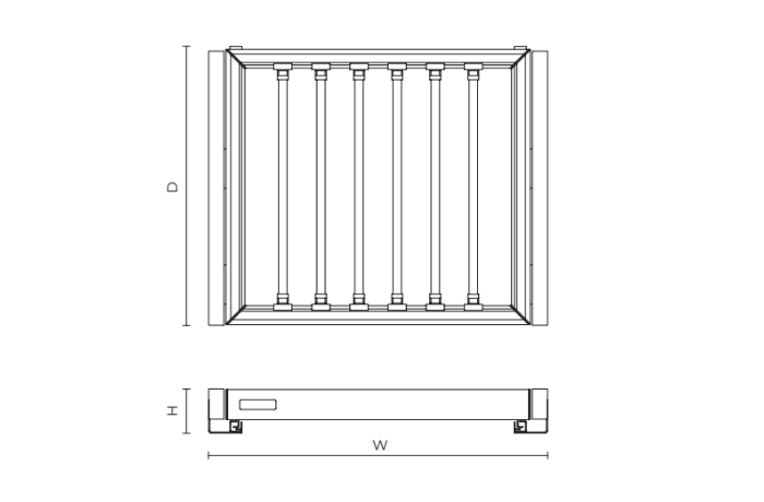 Giá kệ để đồ gấp Vickini 18501.700