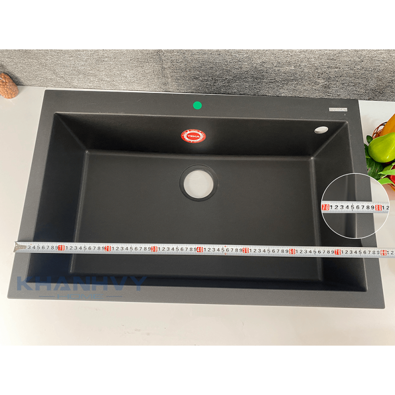 Chậu đá nhân tạo TEKA FORSQUARE 72.40 TG 115230000