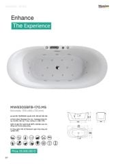 Bồn tắm massage Mowoen MW8305BFB – 170.MS
