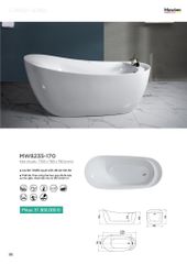 Bồn Tắm Acrylic Độc Lập Mowoen MW8235-170