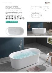 Bồn Tắm Massage Acrylic Mowoen MW8229-170.MS