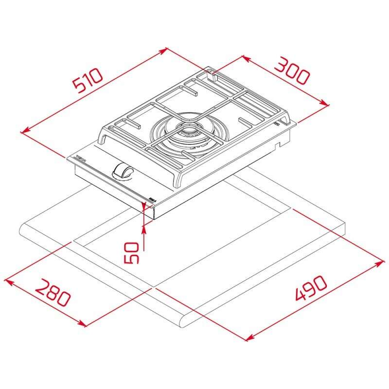 Bếp gas Teka GZC 31330 XBB 112570003