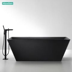 Bồn tắm đá MOWOEN MW001-Matt Black