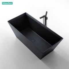 Bồn tắm đá MOWOEN MW001-Matt Black