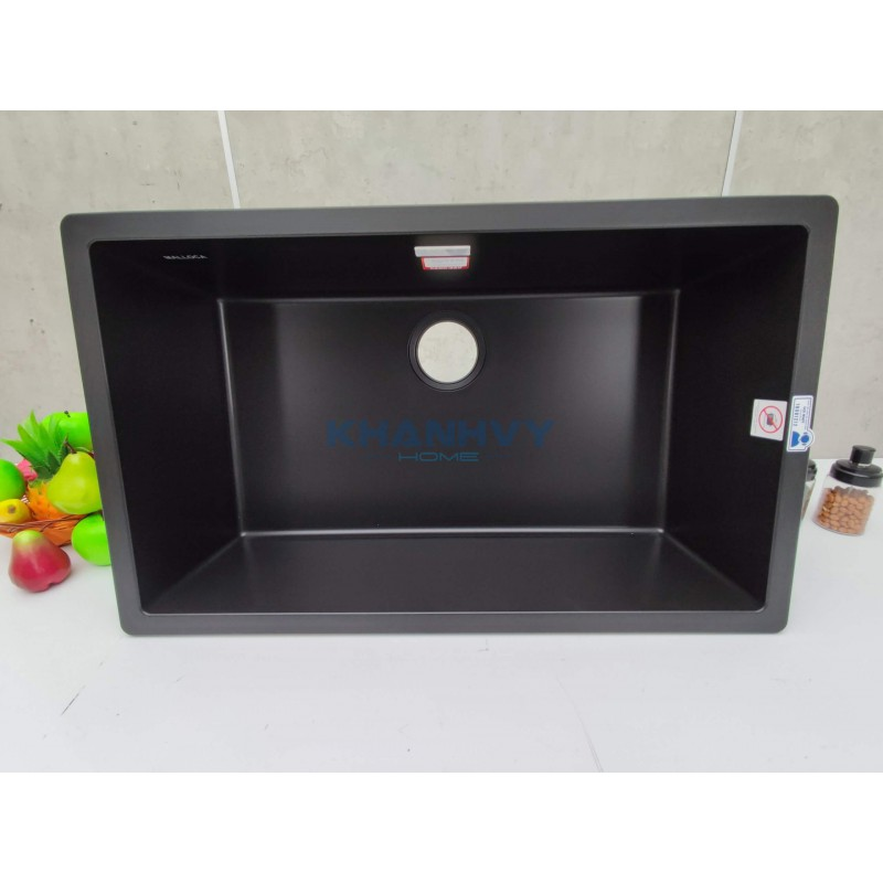 Chậu rửa chén Malloca ZEN K-13040 đá Granite cao cấp chính hãng