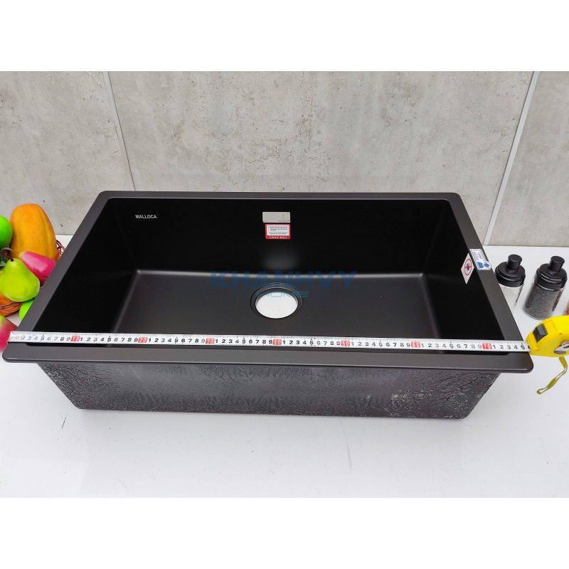 Chậu rửa chén Malloca ZEN K-13040 đá Granite cao cấp chính hãng