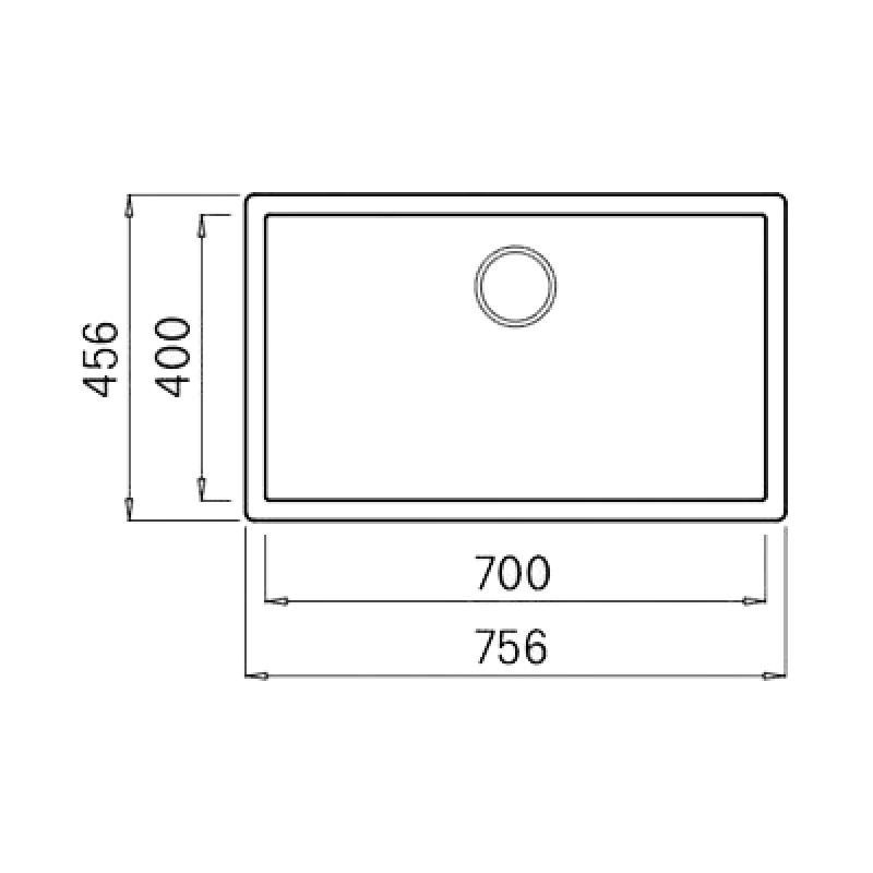 Chậu rửa chén Malloca ZEN K-13073
