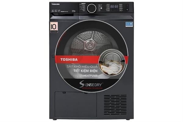 Máy sấy bơm nhiệt Toshiba TD-BP110GHV(MG) sấy 10kg