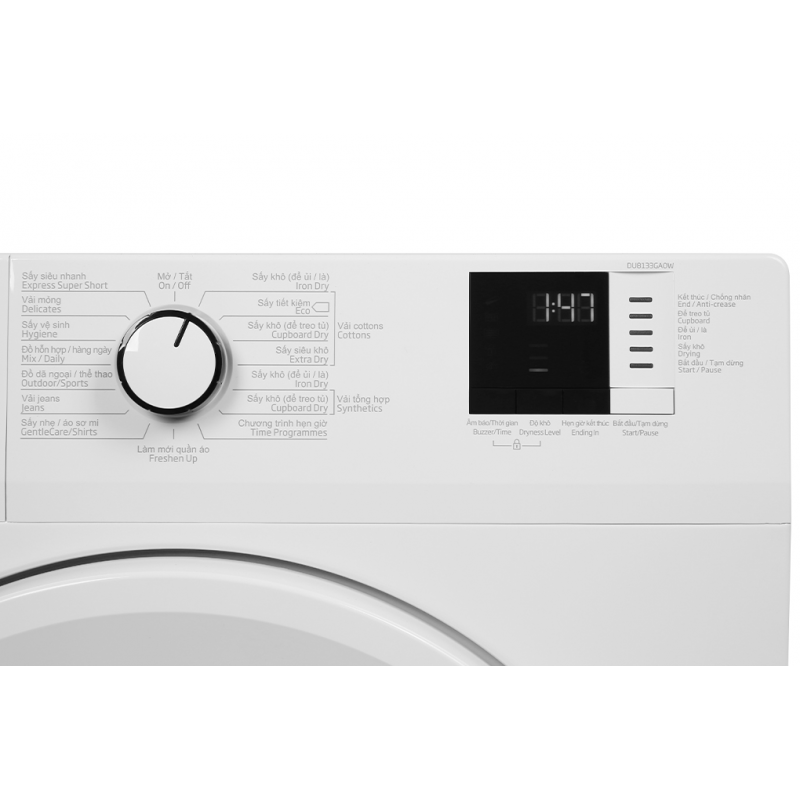Máy sấy ngưng tụ Beko DU8133GA0W