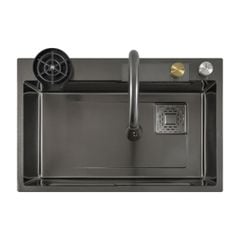 Chậu rửa chén chống xước Wabenform Maadela MDS-7547NBU Lechfall