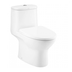 Bàn cầu 1 khối Cotto C1053 nắp đóng êm