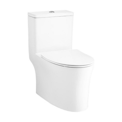 Bàn cầu 1 khối Cotto C105607 nắp đóng êm