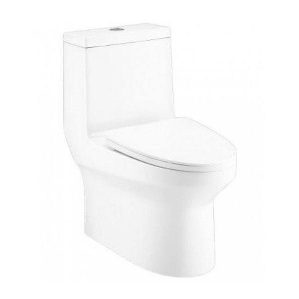 Bàn cầu 1 khối Cotto C11000OS nắp đóng êm