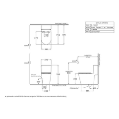 Bàn cầu một khối Cotto C103357 xả không chạm