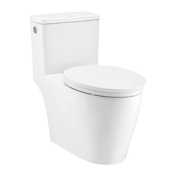 Bàn cầu 1 khối Cotto C105327 xả không chạm