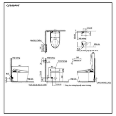 Bàn cầu điện tử TOTO NEOREST AH CS989PVT/TCF9788WZ
