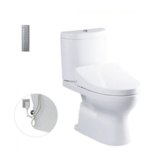 Bàn cầu hai khối TOTO CS325DRW11 nắp rửa điện tử WASHLET