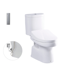 Bàn cầu hai khối TOTO CS351DW11 nắp rửa điện tử WASHLET