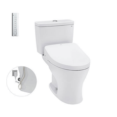Bàn cầu hai khối TOTO CS735DW11 nắp rửa điện tử WASHLET