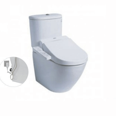 Bàn cầu hai khối TOTO CS761DW8 nắp rửa điện tử WASHLET