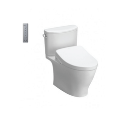 Bàn cầu hai khối TOTO CS767CRW12 nắp rửa điện tử WASHLET
